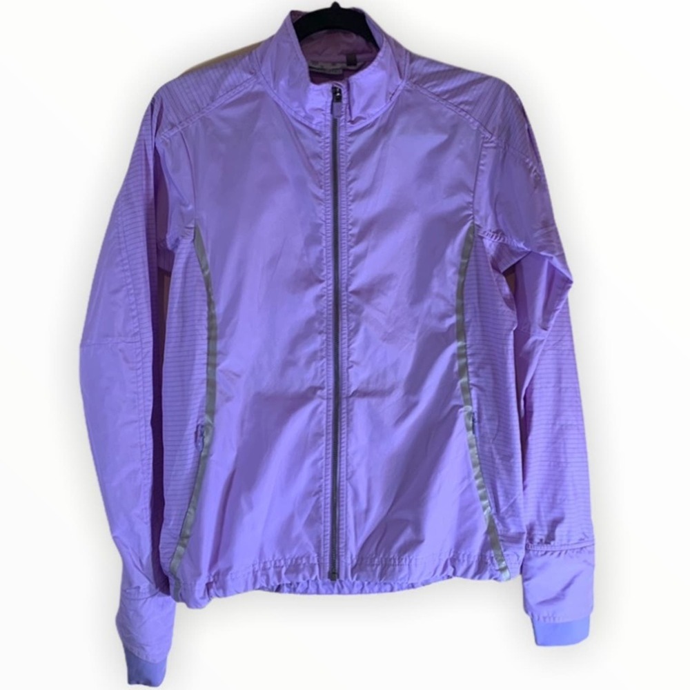 Athleta Running Windbreaker Jacket Lilac Lavendar XS